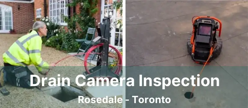  Drain Camera Inspection Rosedale - Toronto